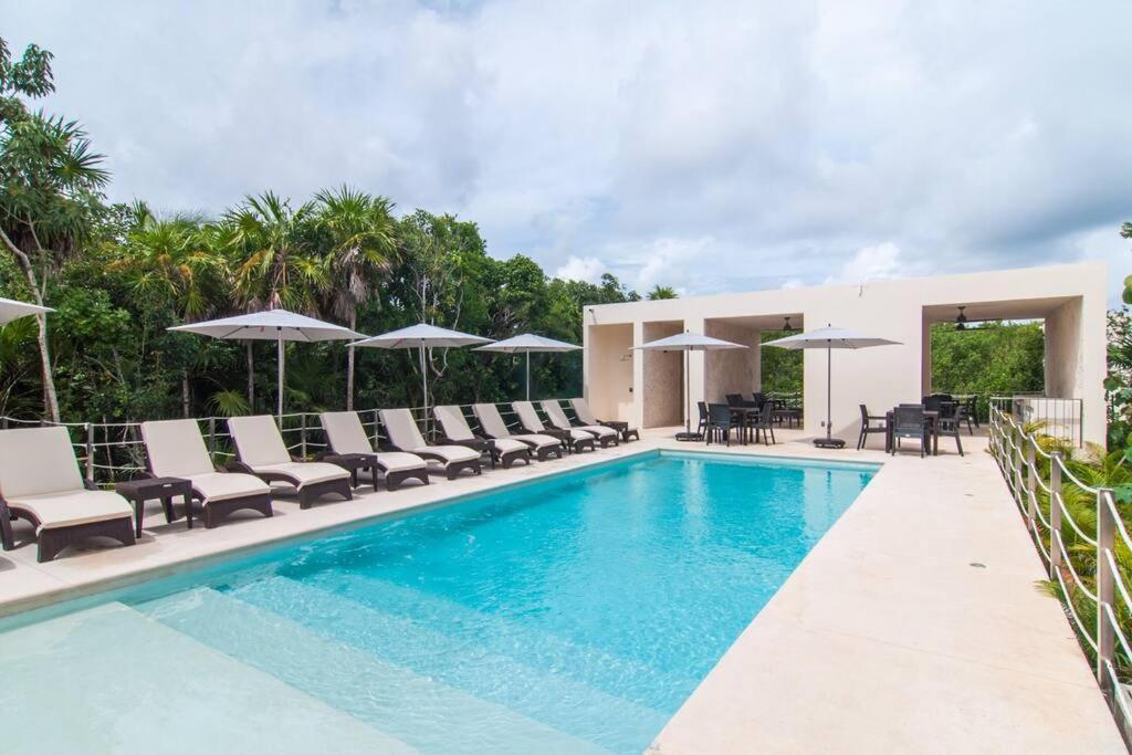 Ground Level Garden Condo At Akumal South By Tao Santamar Zewnętrze zdjęcie