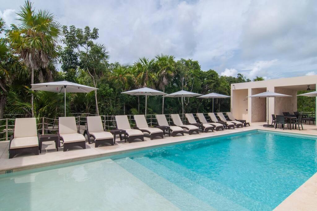 Ground Level Garden Condo At Akumal South By Tao Santamar Zewnętrze zdjęcie