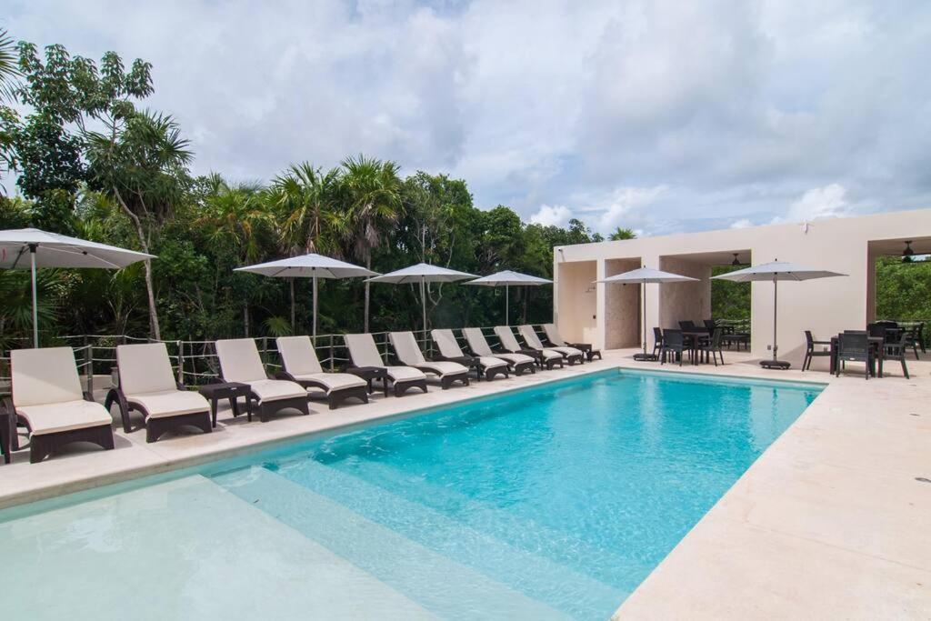 Ground Level Garden Condo At Akumal South By Tao Santamar Zewnętrze zdjęcie